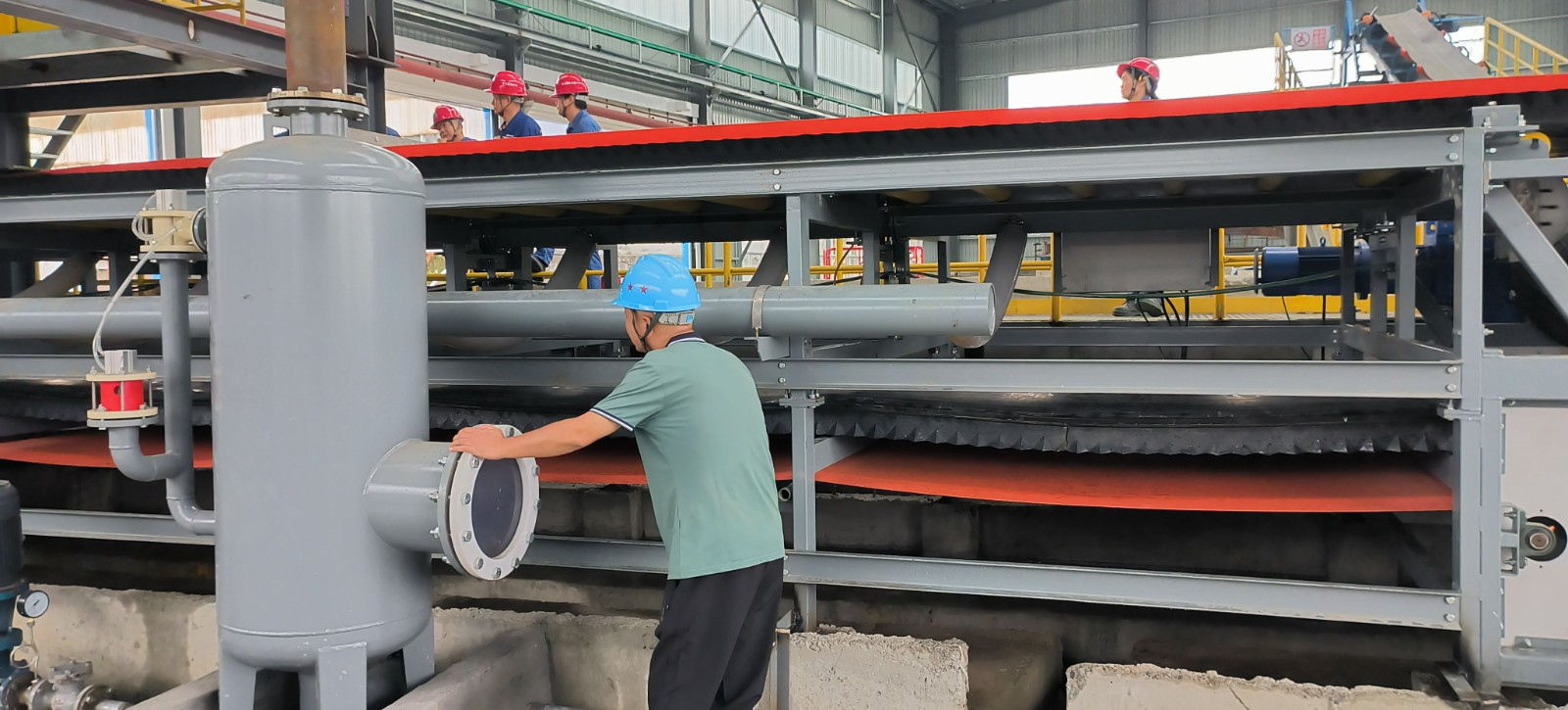 澳门新莆京7906not公司监理项目（马钢集团）选硫工段环保及产品质量提升项目空负荷试车顺利完成